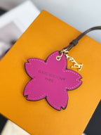 LV Cherry Blossom Charm Pink mix Colors Cowhide