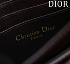 my cd mini 21 wine red patent calfskin