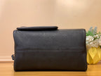 LV Speedy P9 Bandouliere 30 Black Calfskin 203342