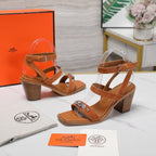 IVRESSE 65 SANDAL CARAMEL SUEDE