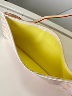 neverfull mm 31 peach damier coasted canvas