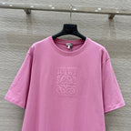 Loewe 25 Relaxed Fit T-shirt Lilac Cotton