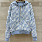 CD 25 Hooded Jacket Blue 2 Sides Cotton