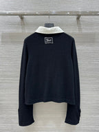 CC 25 Cardigan Black Cashmere