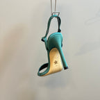 CD Dway Heeled Sandal 105mm Green Silk And Lambskin