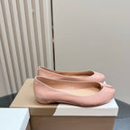 CL x Margiela Tabi Flat Shoes Patent Leather 239098