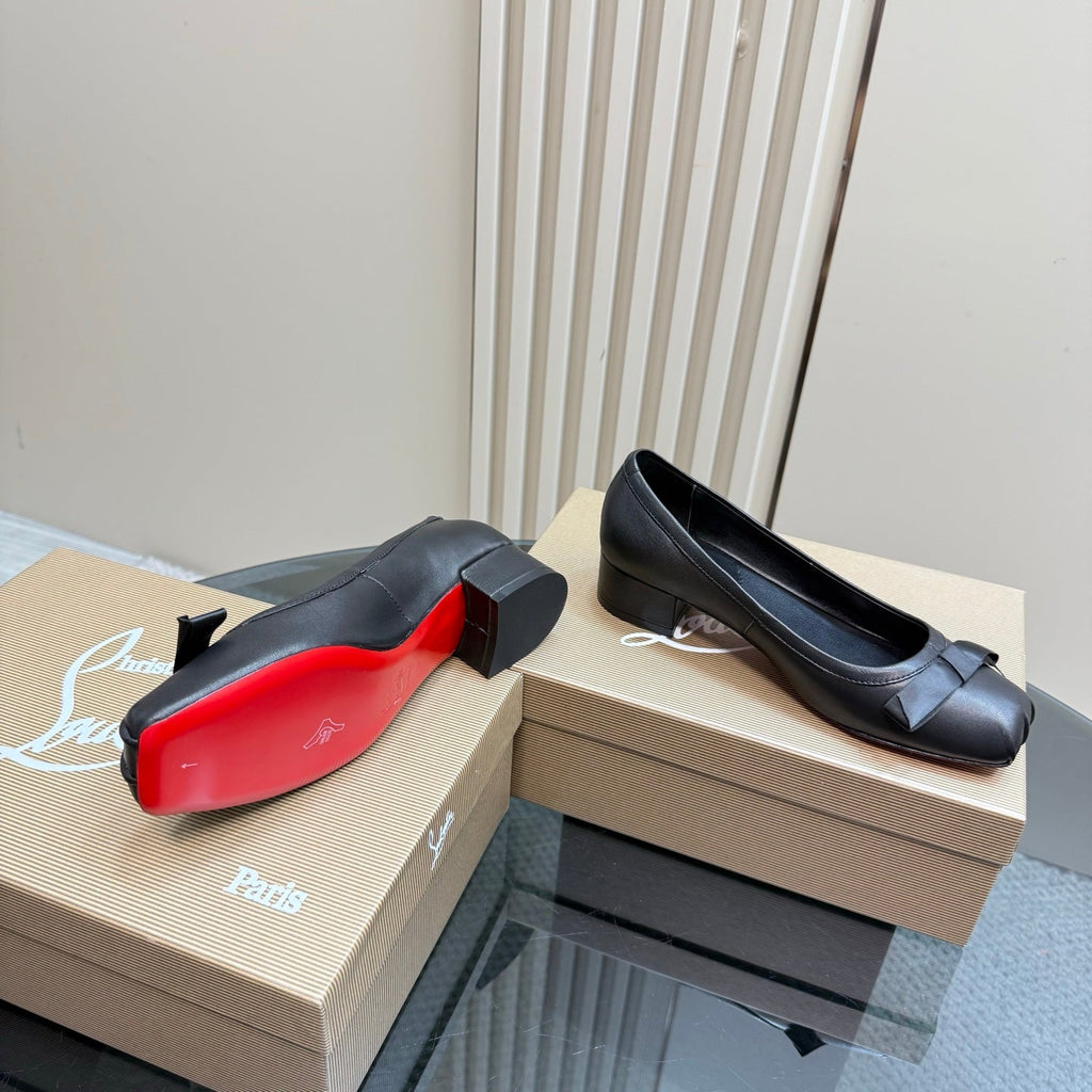 CL Ballet Shoes Black Nappa Lambskin 299717