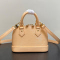 alma nano 18 beige epi calfskin
