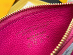 LV x TM ROMY Wallet Pink Gold Leather 329909
