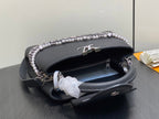 LV Capucines Black Taullon Cowhide 331017
