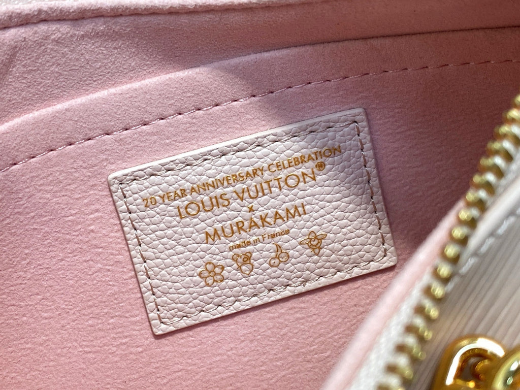 Marellini LV x TM Bag 19cm Pink Epi Leather 334109