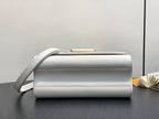 Twist MM Slim 23cm Cream Calfskin