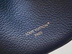 LV Anytime Flap Bag 29.5cm Black Calfskin