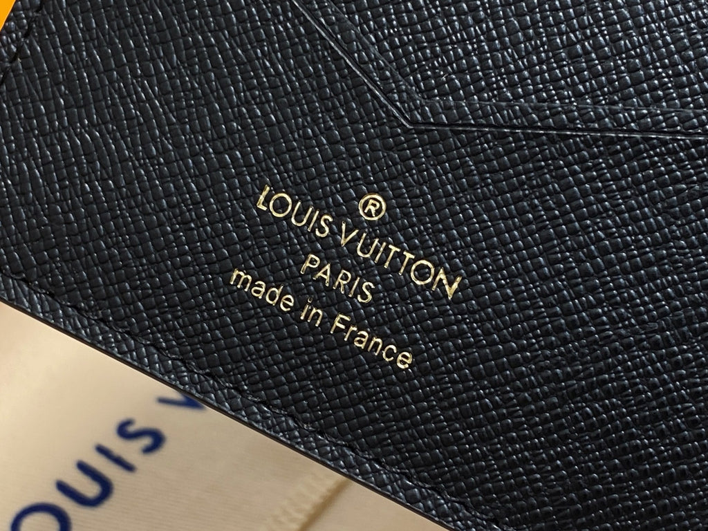 LV Passport Cover Monogram Reverse Canvas