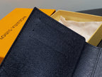 LV Passport Cover Monogram Reverse Canvas