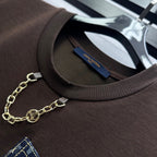 LV Chocolate Cotton Dress