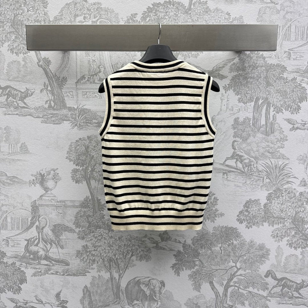 Celine 25C TRIOMPHE Wool Sleeveless 228962