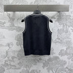 Miu 25 V- Gile Black Wool 232006