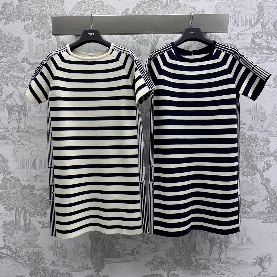 Dior 25 T-Shirt Dress Linen Silk 232019