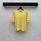 GUCCI 26S SHORT SLEEVE KNIT TOP 355