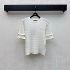 GUCCI 26S SHORT SLEEVE KNIT TOP 354