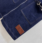 GUCCI 26S ZIP FRONT DENIM DRESS 299