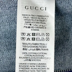 GUCCI 26S ZIP FRONT DENIM DRESS 299