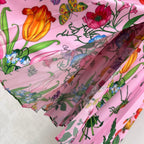 GUCCI 26S LONG PRINTED DRESS 300