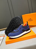 HM Men's Sneaker Blue Suede 619319