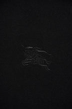 Burberry 25 Polo T- Shirt Black Cotton 232686