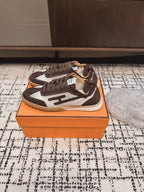 HM 25 Jet Sneaker Brown Mesh Cowhide 318022