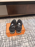 HM 25 Jet Sneaker Black Mesh Cowhide 318024