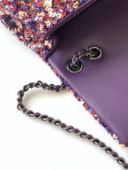 CC 2025 Flap Bag Multicolor Sequin 298203