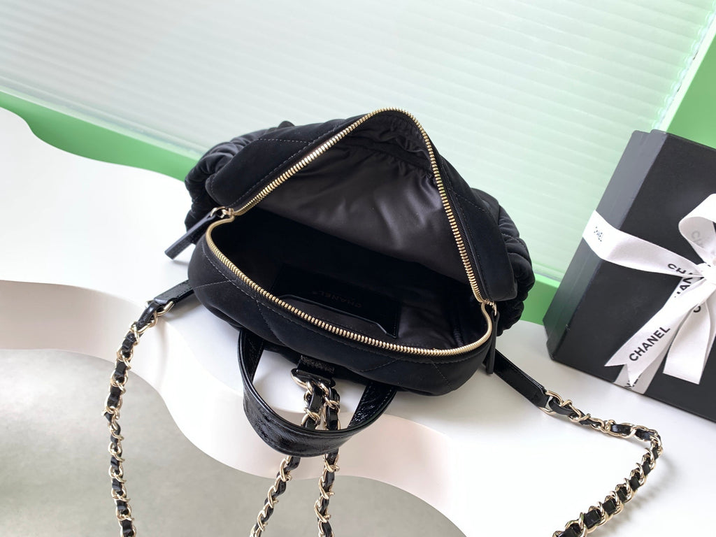 CC 2025 Black Velvet Backpack 300846