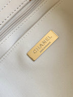 CC 2025 Bag Multicolor Tweed Fabric Leather