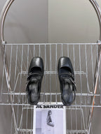 JACKIE 50 PUMP BLACK LAMBSKIN