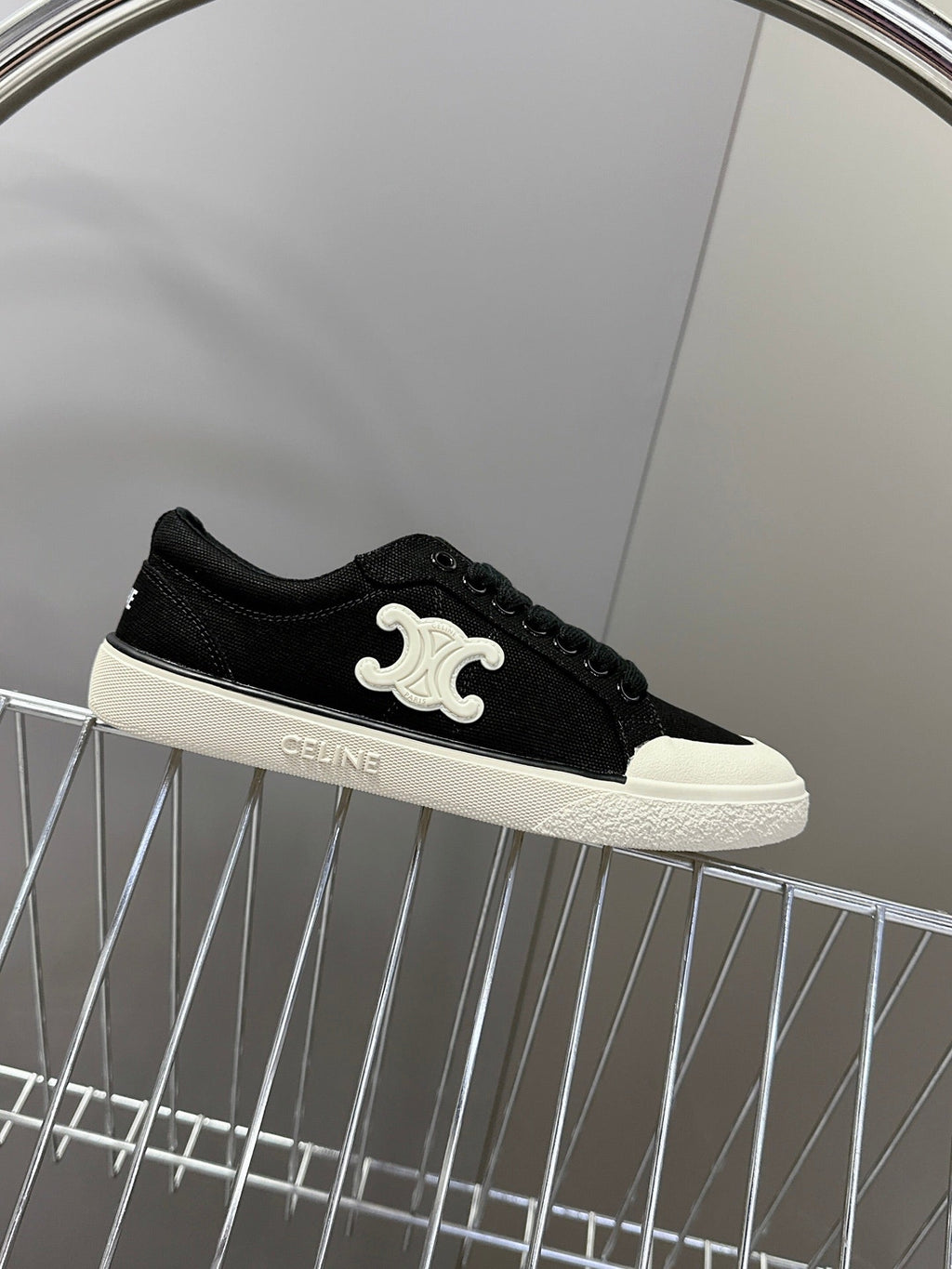 CELINE 25 Sneaker Black Canvas 285969
