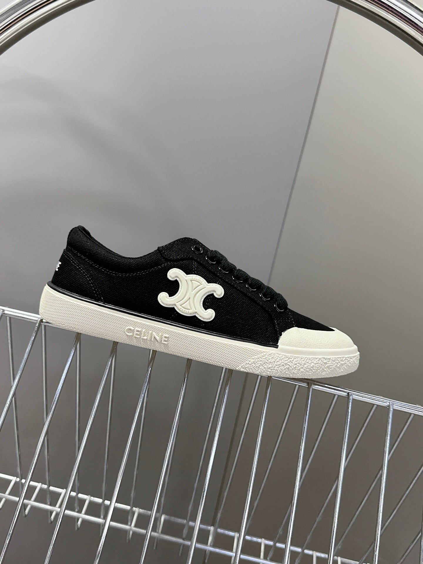 CELINE 25 Sneaker Black Canvas 285969