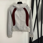 Prada 2025 Set Gray mix Burgundy Cotton
