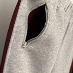 Prada 2025 Set Gray mix Burgundy Cotton