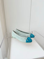 CC Ballet Flat Baby Blue Suede 238761