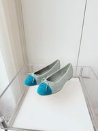 CC Ballet Flat Baby Blue Suede 238761