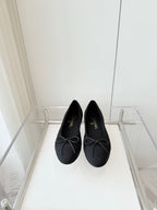 CC Ballet Flat Black Tweed 238778