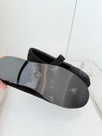 CC 25 Ballet Flats Black Suede 411483