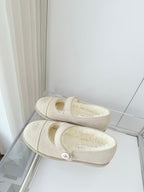 CC 25 Ballet Flats Light Beige Suede 411485