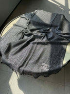 CC Scarf 210 CM In Black Cashmere 418353