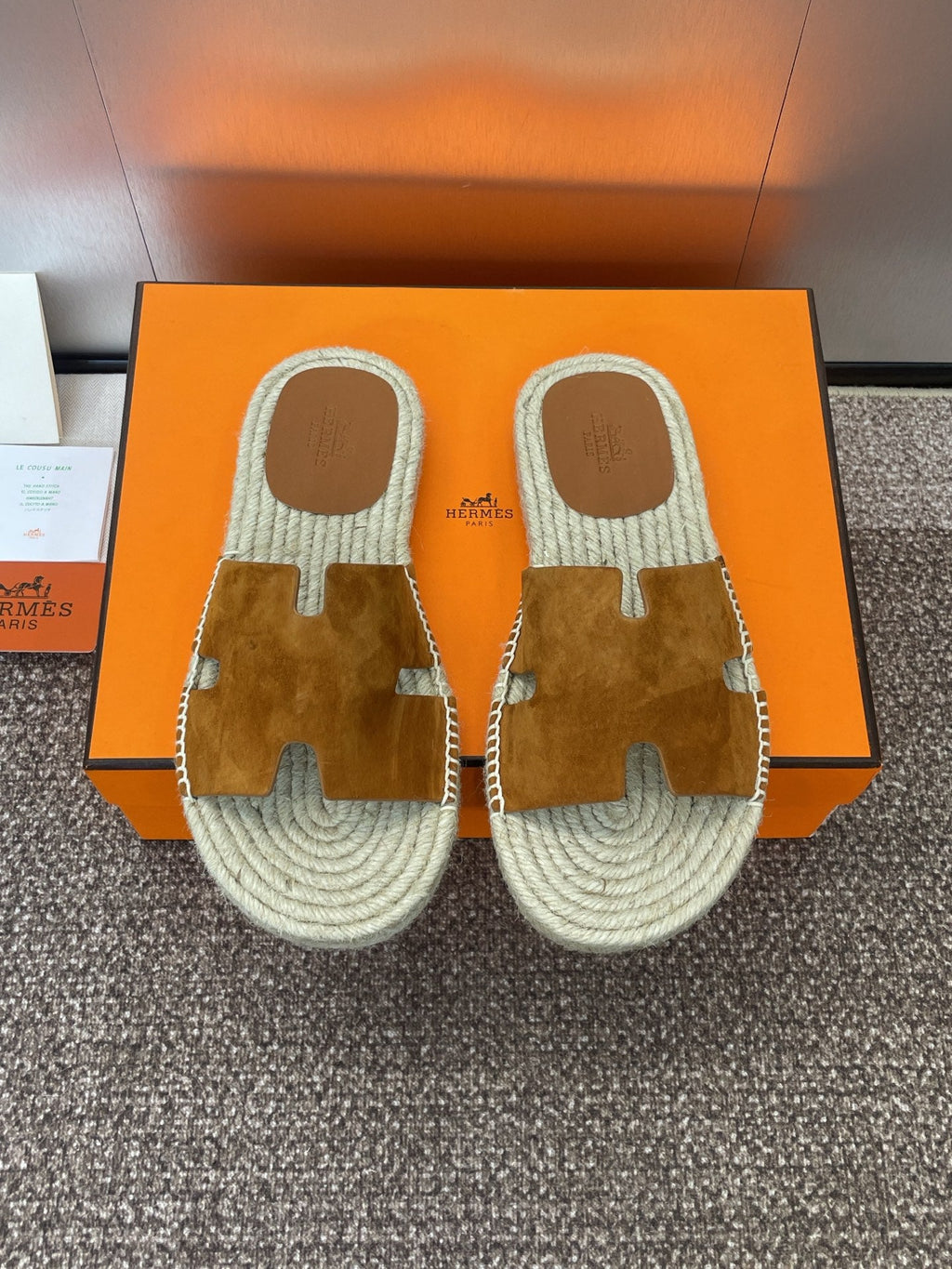 HM 25 Antigua Espadrilles Brown Suede
