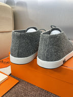 HM 25 Klicker Sneaker Blue Woolen Calfskin 373015