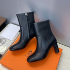 HM 26ss Lolita Chelsea Boots 80 Black Calfskin 607089