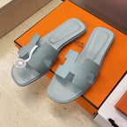 HM 26ss Oran Sandals Baby Blue Calfskin 607223